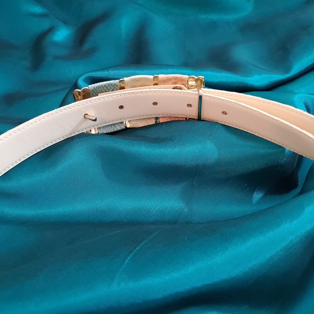 DH Genuine Snake Skin Belt - Picture 3 of 6